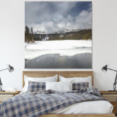 Meer in Sierra Nevada Canvas Afdruk (Insitu (Slaapkamer))