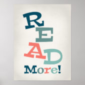 Meer informatie - Kleurrijke weergave Retro Poster (Voorkant)