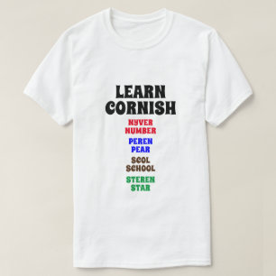 Meer informatie - nummer, pier, school, ster t-shirt
