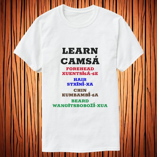 Meer informatie over Camsá - Forehead Hair Chin Be T-shirt