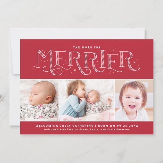 Meer informatie over de aankondiging van de geboor (Voorkant)