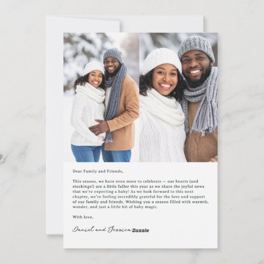 Meer informatie over de aankondiging van de zwange (Achterkant)