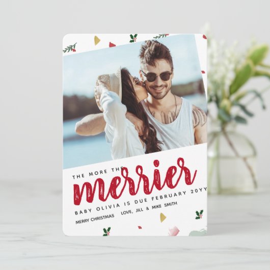 Meer informatie over de aankondiging van de zwange (Staand voorkant)