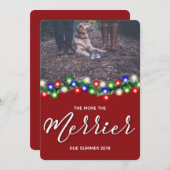 Meer informatie over de aankondiging van de zwange (Voorkant / Achterkant)