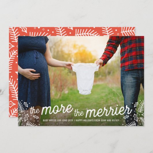 Meer informatie over de aankondiging van de zwange (Voorkant / Achterkant)