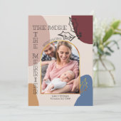 Meer informatie over de foto Holly en Shapes Birth Aankondiging (Staand voorkant)