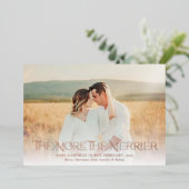 Meer informatie over de foto van zwangerschap folie feestdagenkaart (Staand Voorkant)