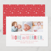 Meer informatie over de geboorte van de feestdag i feestdagenkaart (Voorkant / Achterkant)