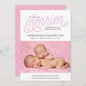 Meer informatie over de geboorte van Merrier Girl  Aankondiging (Voorkant / Achterkant)