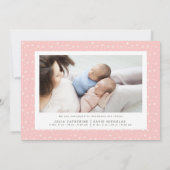 Meer informatie over de geboorte van Merrier Twin  Aankondiging (Achterkant)