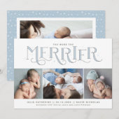 Meer informatie over de geboorte van Merrier Twin  Aankondiging (Voorkant / Achterkant)