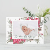 Meer informatie over de kerstfoto van Merrier Poin Aankondiging (Staand voorkant)