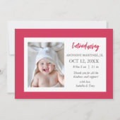 Meer informatie over de kerstgeboorte van Merrier  Aankondiging (Achterkant)