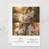 Meer informatie over de Merrier Red Christmas Baby Feestdagenkaart (Voorkant)