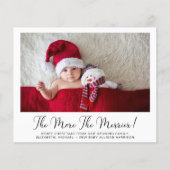 Meer informatie over de nieuwe babyfeestkaart van (Voorkant)