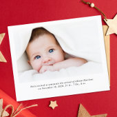 Meer informatie over de nieuwe babyfeestkaart van