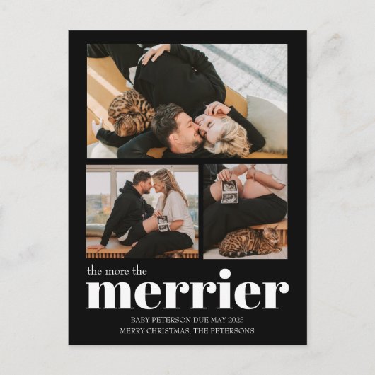 Meer informatie over de zwangerschap briefkaart (Voorkant)