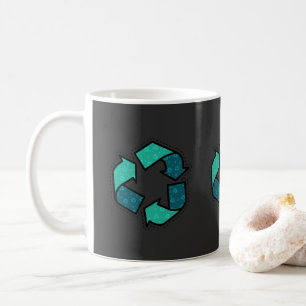 Meer informatie over recycling - dag op aarde koffiemok