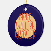 Meer informatie wordt onthuld Recovery Slogan Keramisch Ornament (Links)