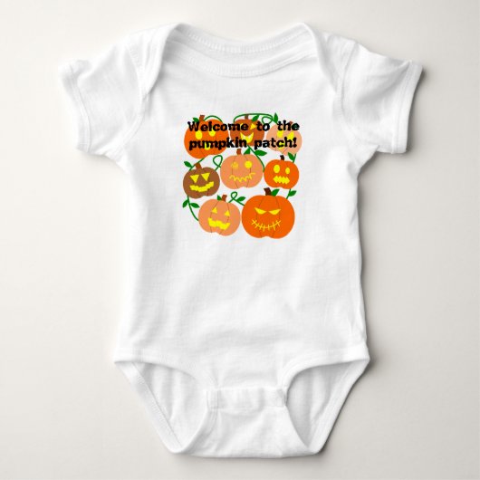Meer Jack-o-Lantaarns Romper (Voorkant)