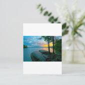 meer jocassee zuid - carolina briefkaart (Staand voorkant)