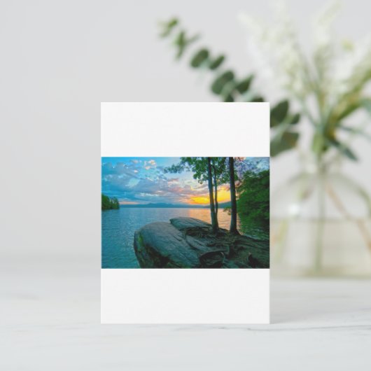 meer jocassee zuid - carolina briefkaart (Staand voorkant)