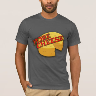 Meer kaaskaas met rond grafisch slogan t-shirt