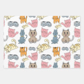 Meer kat inpakpapier, kat inpakpapier (Voorkant 3)