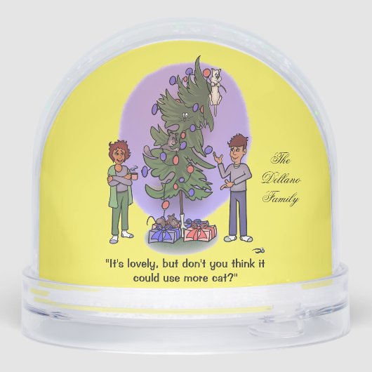 Meer kat sneeuwbol (Achterkant)