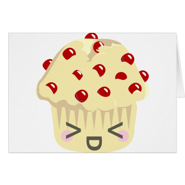 Meer Kawaii Muffin-gezichten (Voorkant Horizontaal)