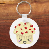 Meer Kawaii Muffin-gezichten Sleutelhanger (Voorkant)