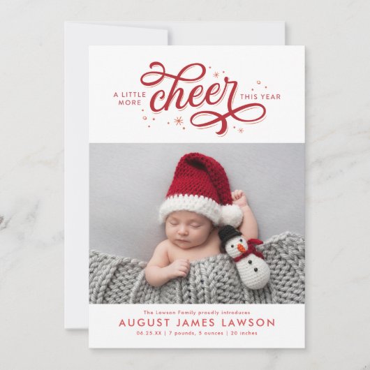 Meer kerstavond koninklijke feestdag feestdagenkaart (Voorkant)