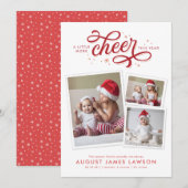 Meer kerstavond koninklijke feestdag feestdagenkaart (Voorkant / Achterkant)