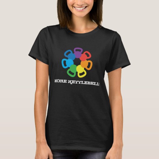 Meer Kettlebell - Inspiratie T-shirt (Voorkant)