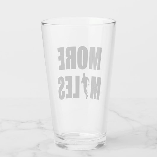 Meer kilometers lopen glas (Achterkant)