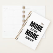 Meer Knuffels Meer Gelukkig Cute Positief Design Planner (Display)