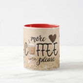 Meer koffie alsjeblieft kabouters mok (Midden)