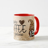 Meer koffie alsjeblieft kabouters mok (Voorkant rechts)