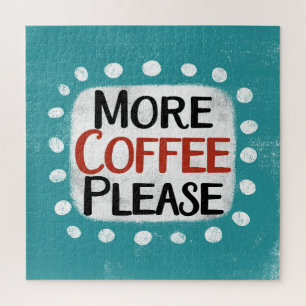 Meer koffie alsjeblieft puzzel