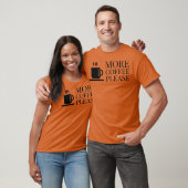 Meer koffie graag 2 t-shirt (Unisex)