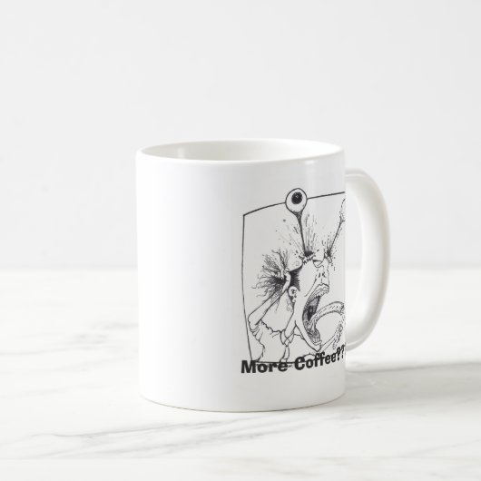 Meer koffie? koffiemok (Voorkant rechts)