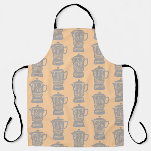 MEER KOFFIE MANDILON ALSJEBLIEFT SCHORT (Voorkant)