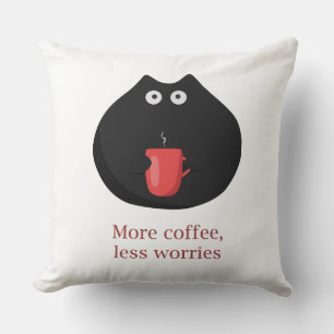 Meer koffie, minder zorgen kussen
