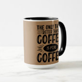 Meer koffie mok (Voorkant rechts)