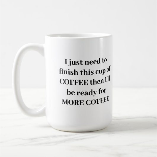 MEER KOFFIE-mok Koffiemok (Links)