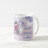 meer koffie nodig Leonberger Mok (Voorkant rechts)