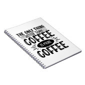 Meer koffie notitieboek (Rechterzijde)