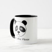 Meer Koffie Panda Mok (Voorkant links)