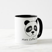 Meer Koffie Panda Mok (Voorkant rechts)