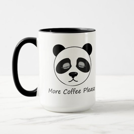 Meer koffie panda mok (Links)